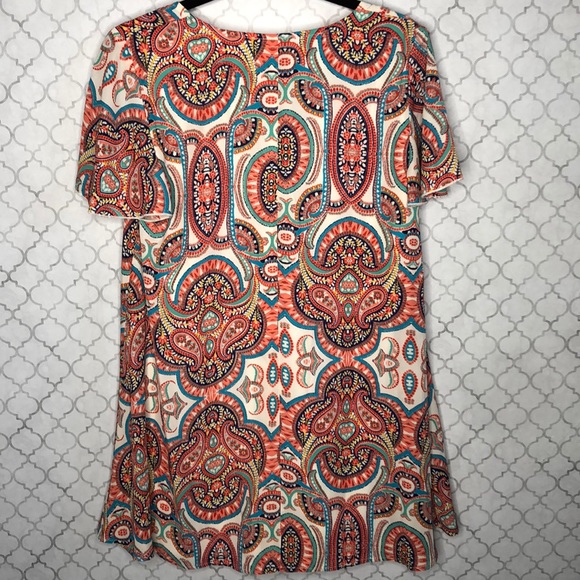 Show me your Mumu Kylie Mini Dress Paisley S - Picture 5 of 8